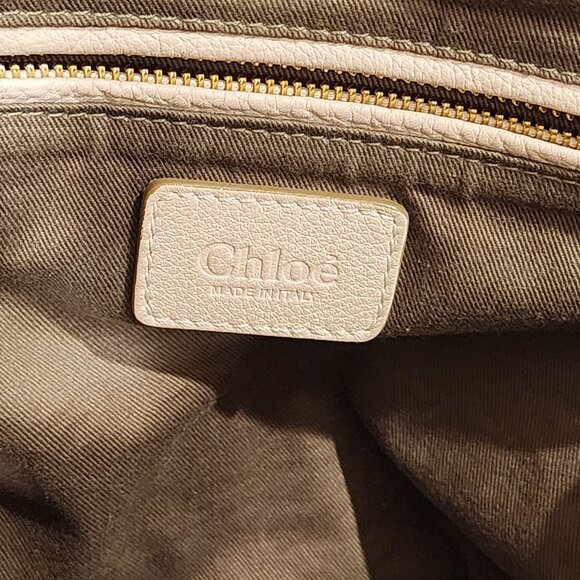 Excellent!! CHLOE: “Marcie” Large Double Carry Satchel bag - Picture 15 of 16